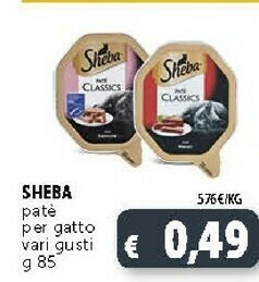 Deco Supermercati Sheba Patè Per Gatto offerta