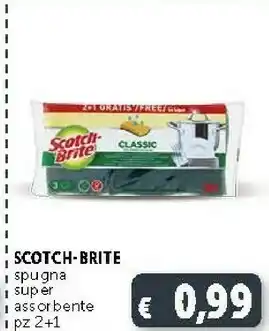 Deco Supermercati Scotch - Brite Spugna Super offerta
