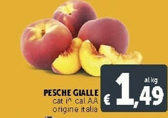 Deco Supermercati Pesche Gialle offerta