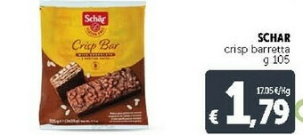 Deco Supermercati Schar Crisp Barretta offerta