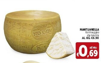 Deco Supermercati Mantuanella Formaggio Da Tavola offerta