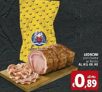 Deco Supermercati Leoncini Porchetta Al Forno offerta