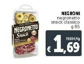 Deco Supermercati Negroni Negronetto Snack Classico offerta