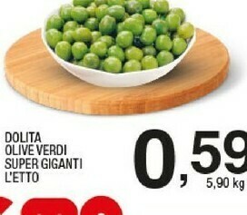 Sigma Dolita Olive Verdi Super Giganti offerta