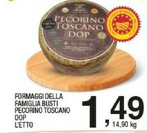 Sigma Caseificio Busti Pecorino Toscano Dop offerta