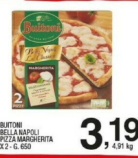 Sigma Buitoni Bella Napoli Pizza Margherita offerta