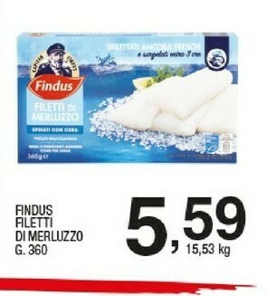 Sigma Findus Filetti Di Merluzzo offerta