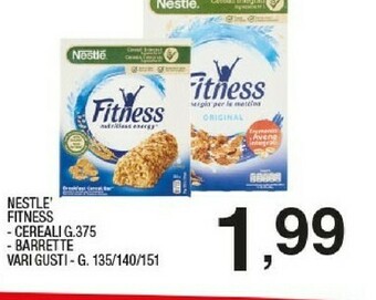 Sigma Nestlè Fitness Cereali 375 G(ml) offerta