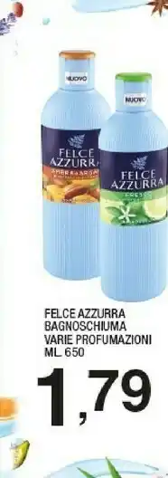 Sigma Felce Azzurra Bagnoschiuma Fresco offerta