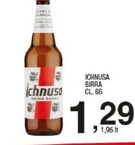 Sigma Ichnusa Birra offerta
