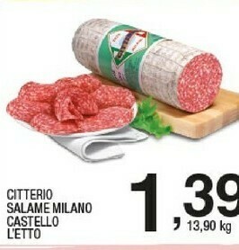 Sigma Citterio Salame Milano Castello offerta