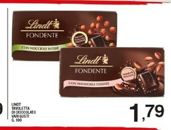 Sigma Lindt Tavoletta Di Cioccolato offerta