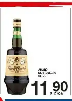 Sigma Montenegro Amaro 70 Cl offerta