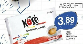 Sigma Kosè - Caffè Armonioso offerta