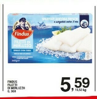 Sigma Findus Filetti Di Merluzzo offerta