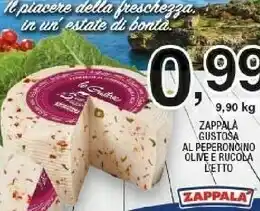 Sigma Zappalà Gustosa Al Peperonoino Olive E Rucola offerta