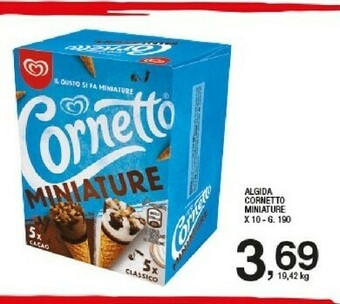 Sigma Algida Cornetto Miniature offerta