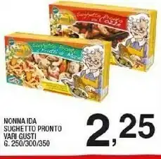 Sigma Nonna ida Sughetto Pronto offerta