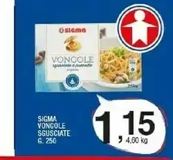 Sigma Vongole Sgusciate offerta