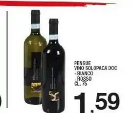 Sigma Pengue Vino Solopaca Doc / Bianco / Rosso offerta