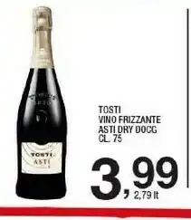 Sigma Tosti Vino Frizzante Asti Dry Docg offerta