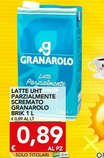 TuoDi Granarolo Latte Fresco Parzialmente Scremato offerta
