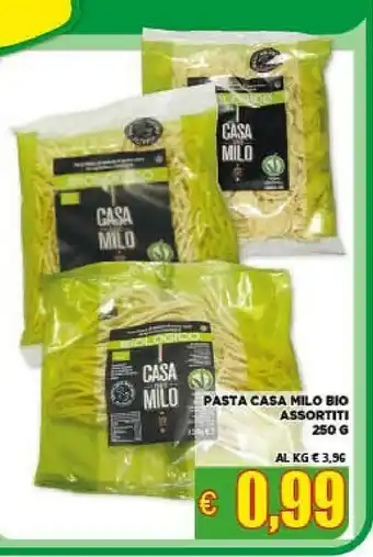 Vivo Supermercati Casa Milo - Pasta Fresca Di Farina Di Farro Integrale 250 G(ml) offerta