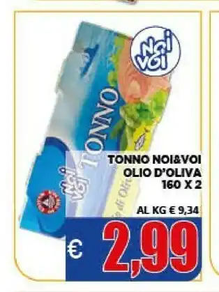 Vivo Supermercati Noi&voi Olio D'oliva Tonno offerta