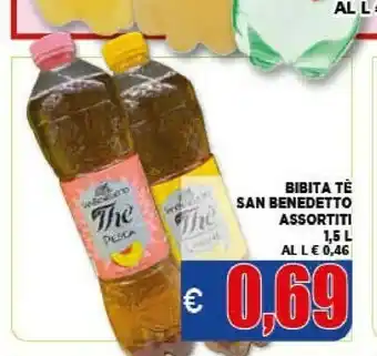 Vivo Supermercati San Benedetto Bibita Te offerta