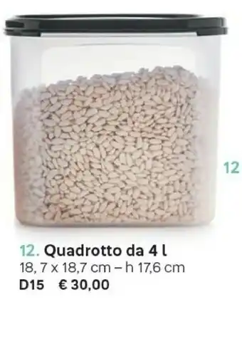 Tupperware Contenitori per alimenti offerta
