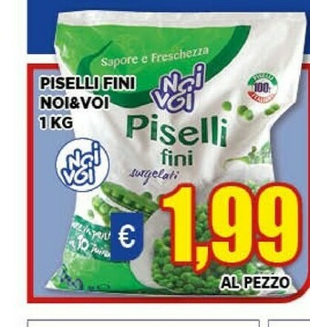 Vivo Supermercati Noi & voi Piselli Fini offerta