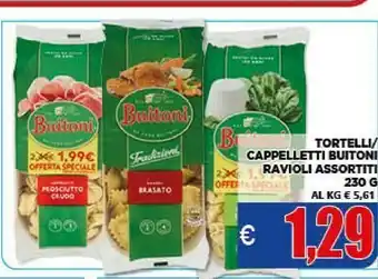 Vivo Supermercati Buitoni Cappelletti Al Prosciutto Crudo 230 G(ml) offerta