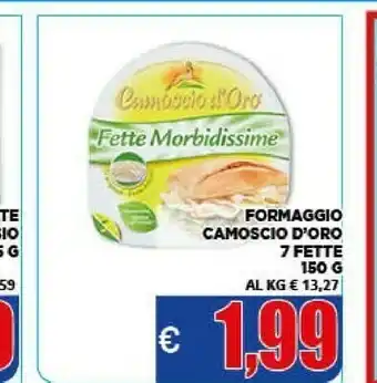 Vivo Supermercati Camoscio d'Oro Fette Morbidissime 150 G(ml) offerta