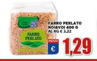 Vivo Supermercati Noi&voi Farro Perlato 400 G offerta