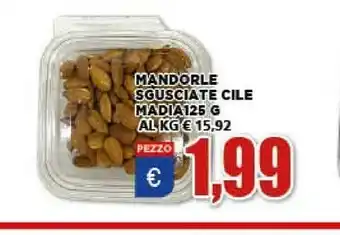 Vivo Supermercati Madia Mandorle Sgusciate Cile offerta