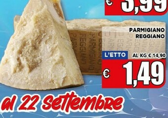 Vivo Supermercati Parmigiano Reggiano offerta