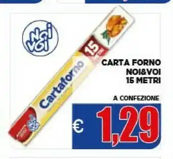 Vivo Supermercati Noi & Voi Carta Forno 15 Metri offerta