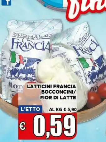 Vivo Supermercati Latticini Francia Bocconcini / Fior Di Latte offerta