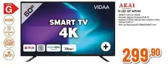 Expert Akai tv led 60 aktv60 offerta