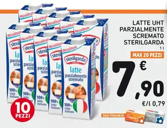 Spazio Conad LATTE UHT PARZIALMENTE SCREMATO STERILGARDA 1 latte offerta
