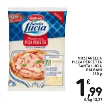 MOZZARELLA PIZZA PERFETTA SANTA LUCIA GALBANI 150 g