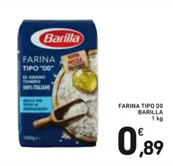 Spazio Conad FARINA TIPO 00 BARILLA 1 kg offerta