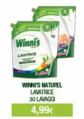 Acqua & Sapone WINNI'S NATUREL LAVATRICE 30 LAVAGGI offerta
