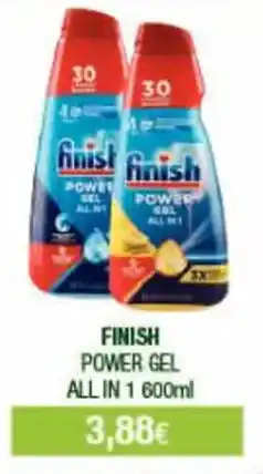 Acqua & Sapone FINISH POWER GEL ALL IN 1 600ml offerta