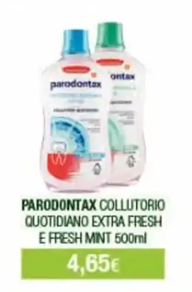 Acqua & Sapone PARODONTAX COLLUTORIO QUOTIDIANO EXTRA FRESH E FRESH MINT 500ml offerta