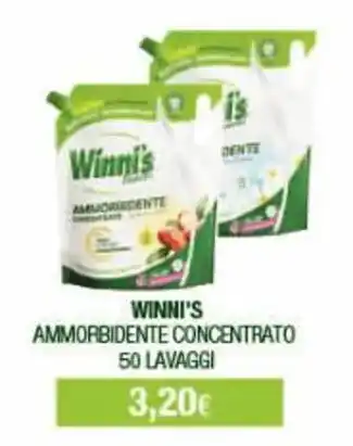 Acqua & Sapone WINNI'S AMMORBIDENTE CONCENTRATO 50 LAVAGGI offerta