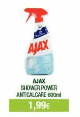 Acqua & Sapone AJAX SHOWER POWER ANTICALCARE 600ml offerta
