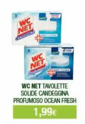Acqua & Sapone WC NET TAVOLETTE SOLIDE CANDEGGINA PROFUMOSO OCEAN FRESH offerta