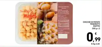 Spazio Conad CHICCHE DI PATATE TENEROTTI MAFFEI 200 g x 2 offerta