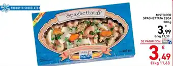 Spazio Conad MISTO PER SPAGHETTATA ESCA 300 g offerta